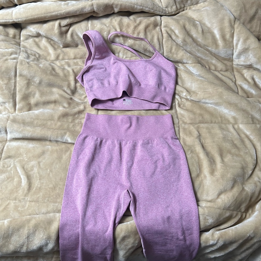 Amazon Women's Pink Activewear Set